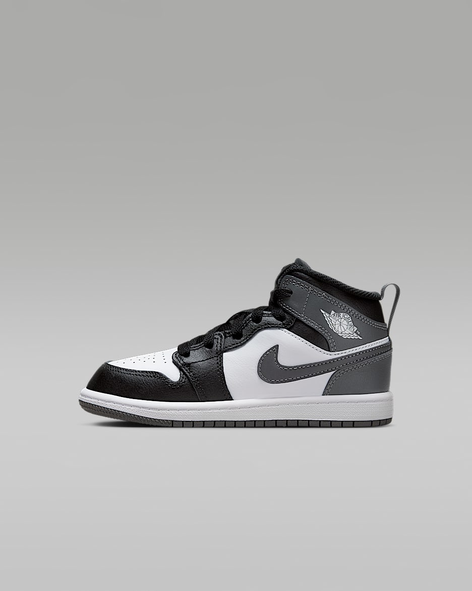 Jordan 1 Mid Younger Kids Shoes